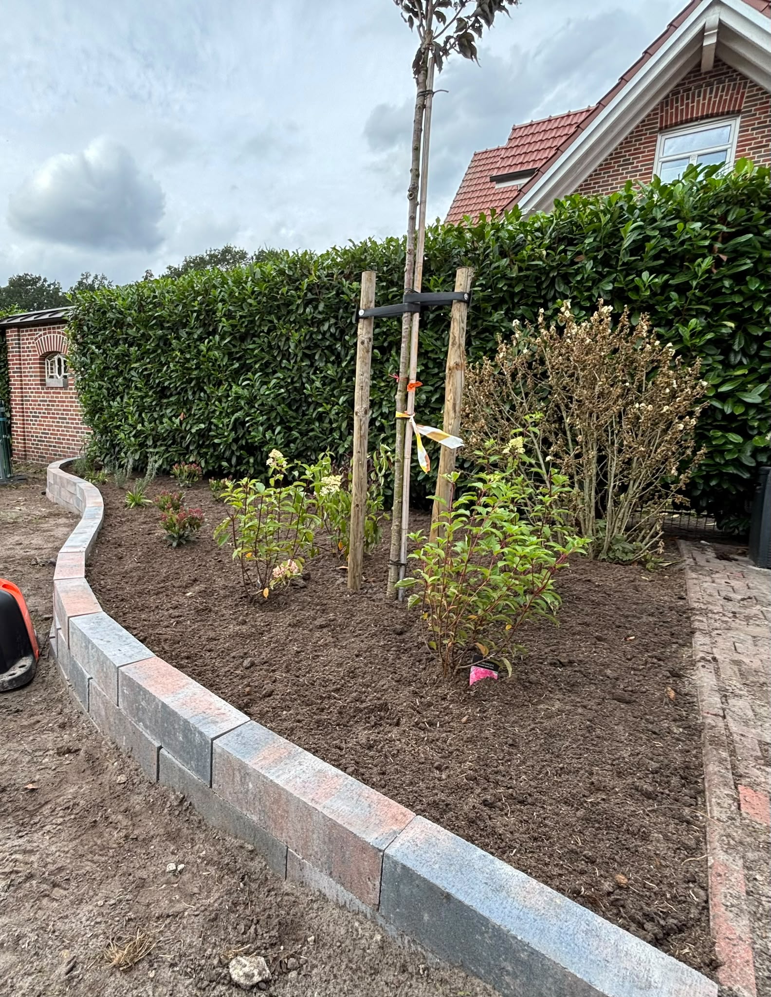 Kleurrijke beplanting